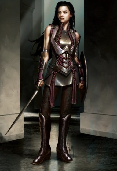 Concept art for Thor’s Lady Sif